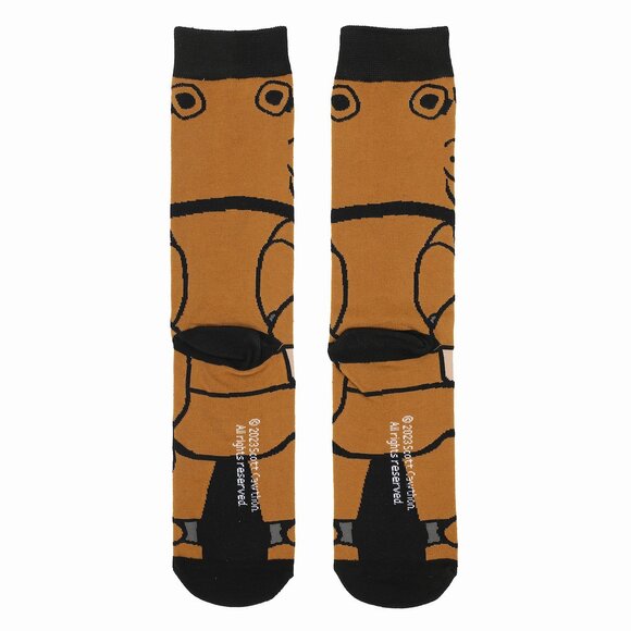 Five Nights at Freddy's Freddy Fazbear Animigos 360 Character Socks, Crew Length - Picture 3 of 6